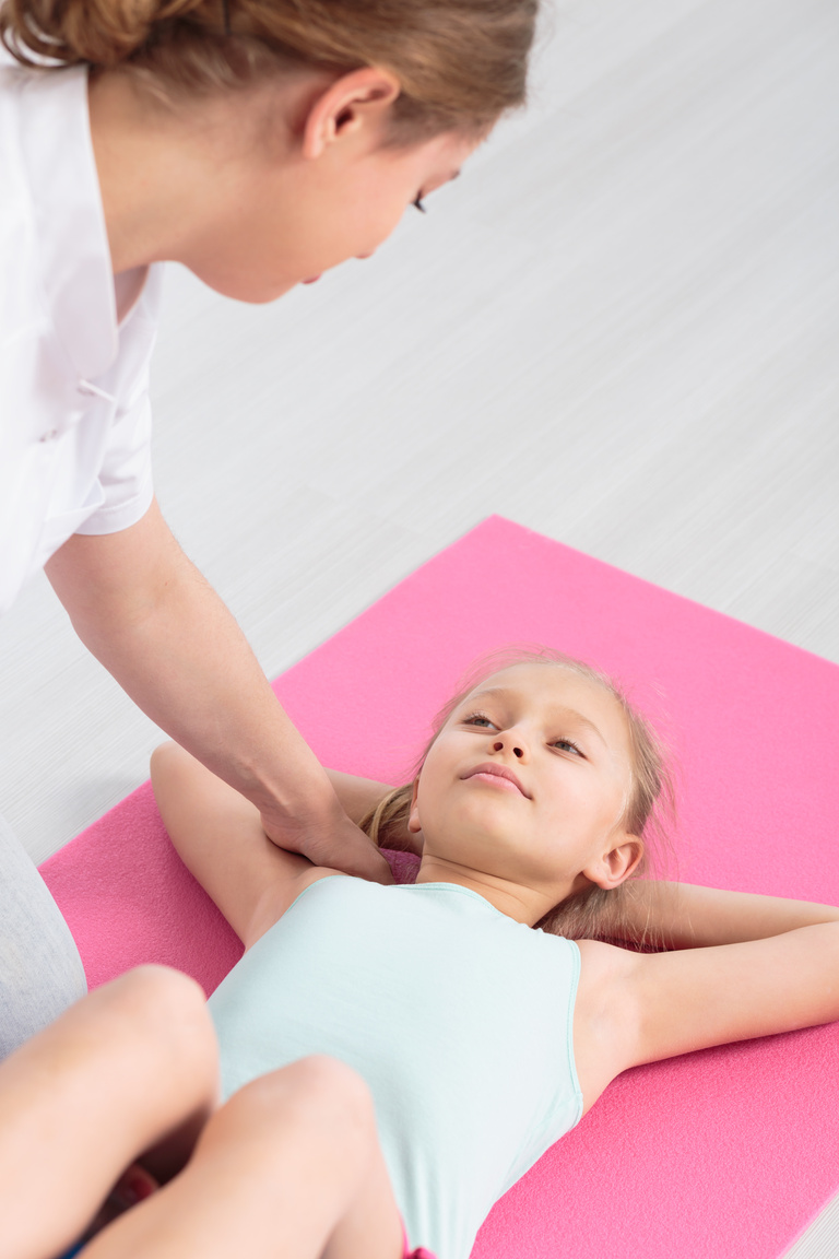 Professional children physiotherapy